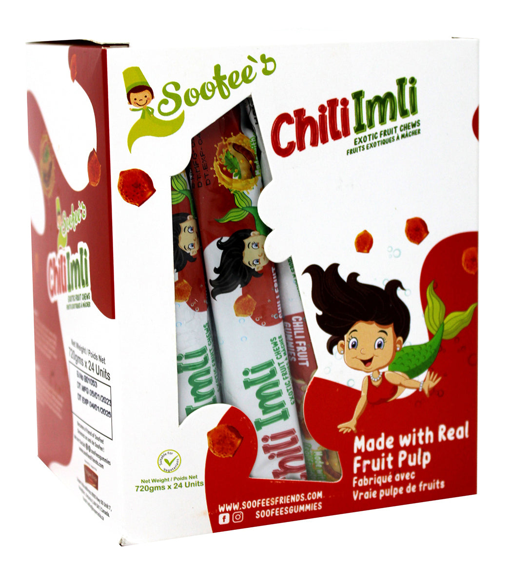 Soofee’s Chilli Imli Fruit Gummies – 720g | Halal Spicy Tamarind Candy